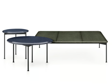 BOREA - Garden side table with lava stone top by B&B Italia Outdoor - view 2